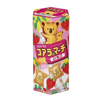 Печиво Lotte Koala полуниця 50 г.