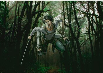 Плакати А3 Attack on Titan / Атака Титанів 009