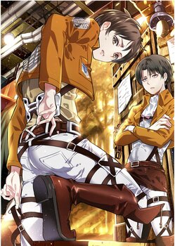 Плакати А3 Attack on Titan / Атака Титанів 019