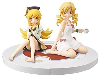 Комплект фігурок Ошин Шінобу і Мамі Томое | Oshino Shinobu & Mami Monogatari Series