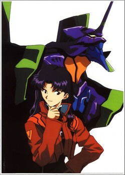 Плакати А3 Evangelion / Євангеліон 008