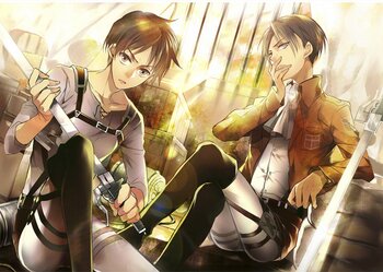 Плакаты А3 Attack on Titan / Атака Титанов 004