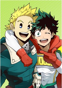 Плакати А3 Boku no Hero Academia / Моя Академія 009
