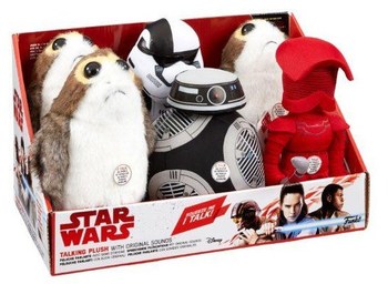 М’яка іграшка Funko Talking Plush Порг Зіркові війни | Porg Star Wars