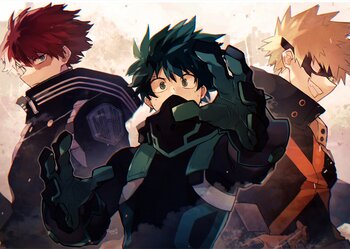 Плакати А3 Boku no Hero Academia / Моя Академія 002