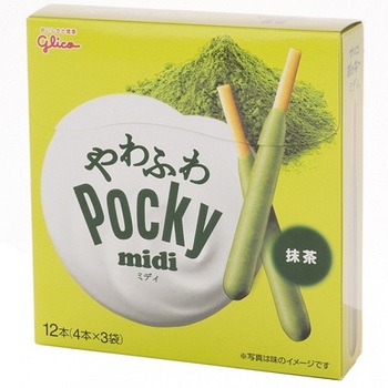 Pocky Midi Зелений чай 62,4 г.