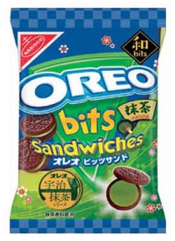 Печиво Oreo з зеленим чаєм, 60 г.