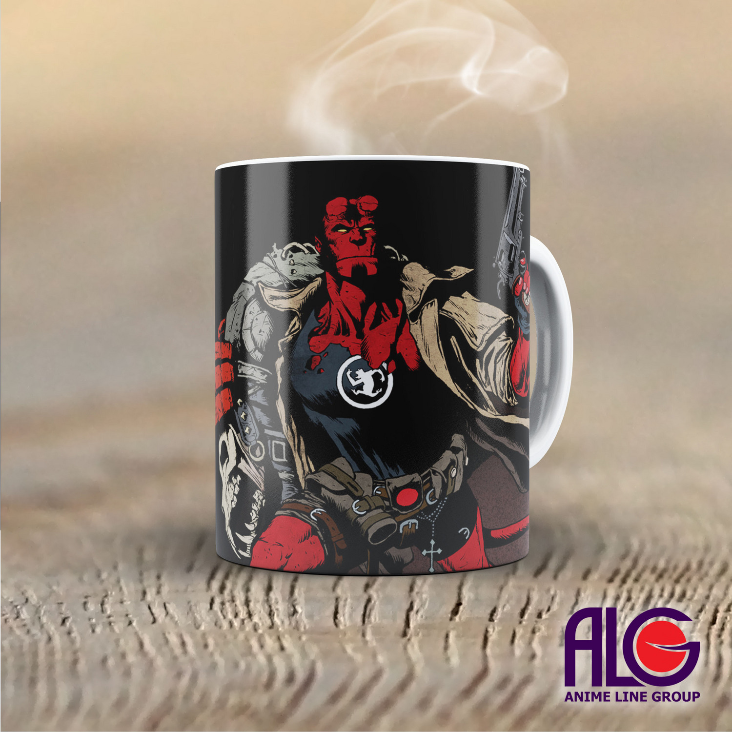 чашка Hellboy