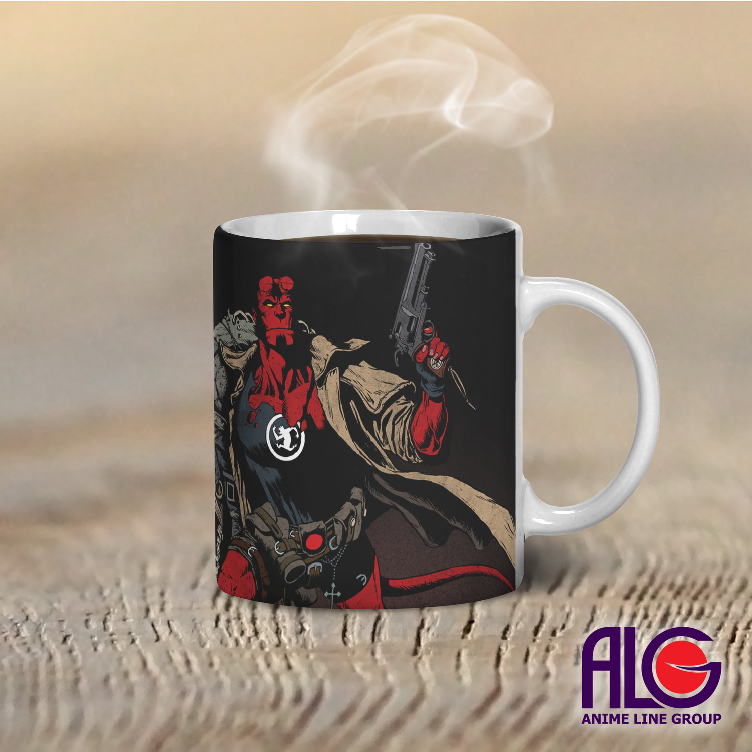 чашка Hellboy