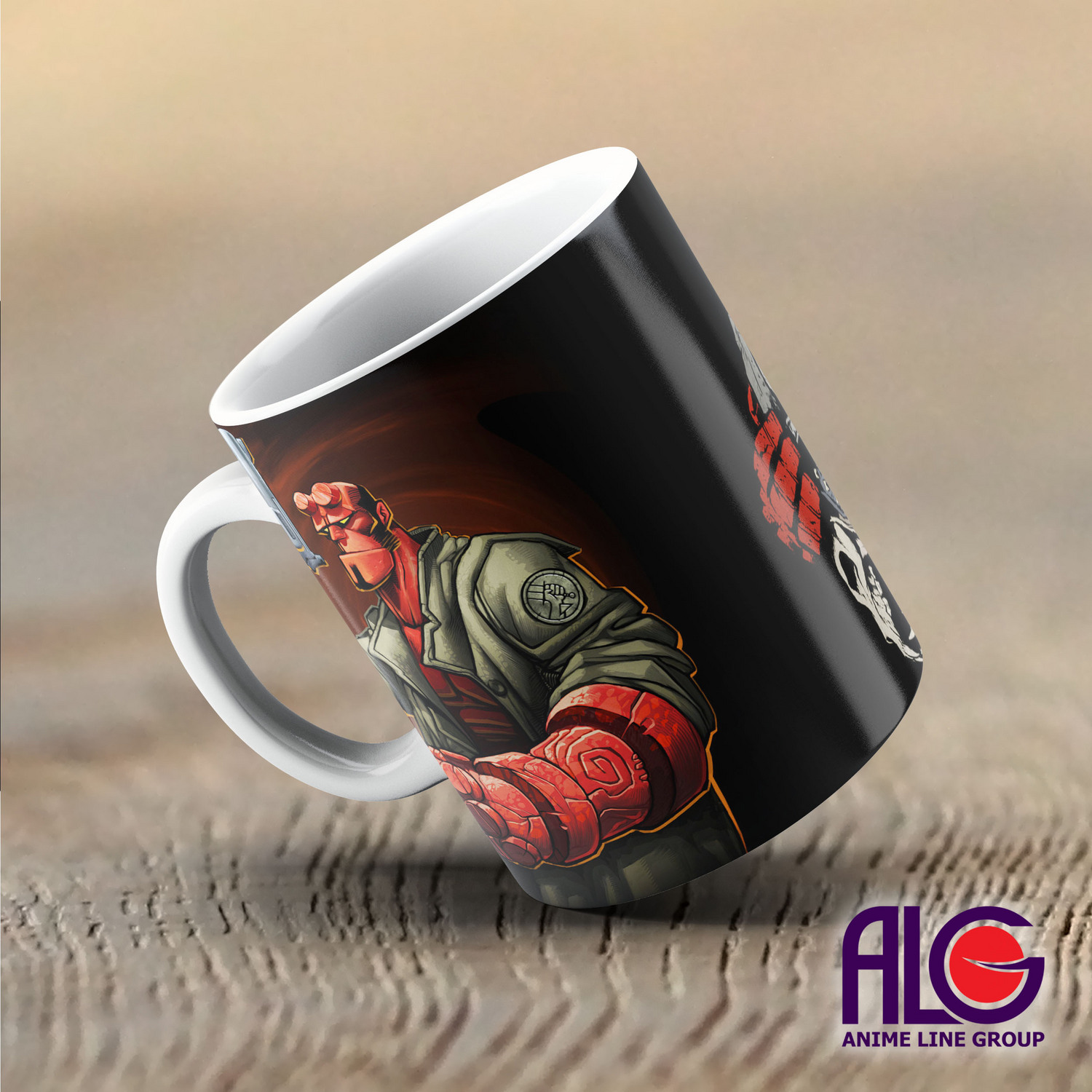 чашка Hellboy