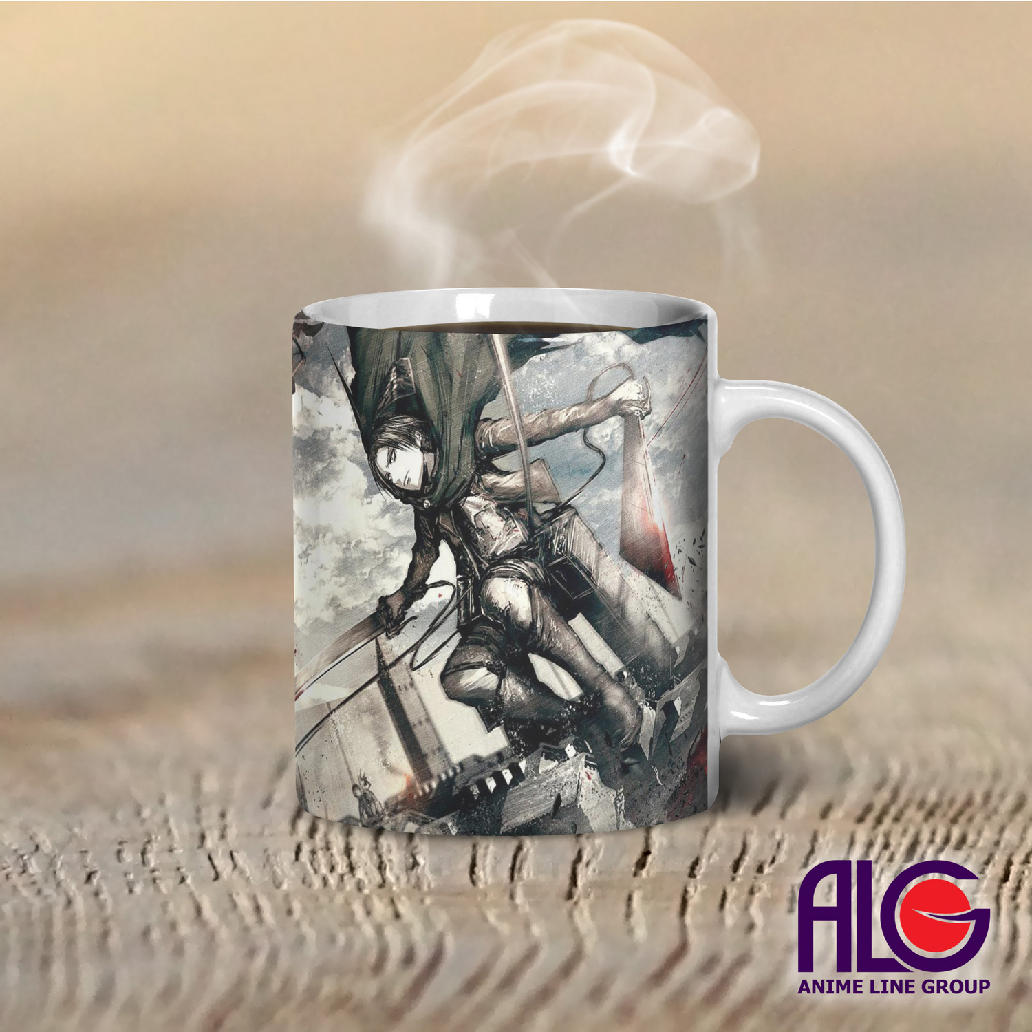 Чашка Shingeki No Kyojin