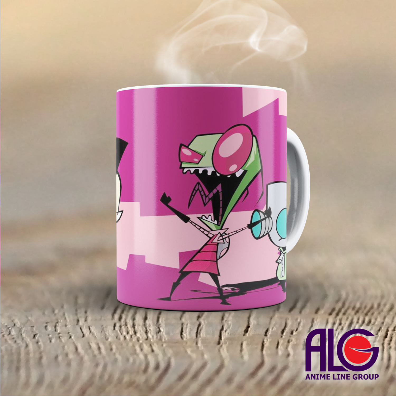 Чашка Invader Zim