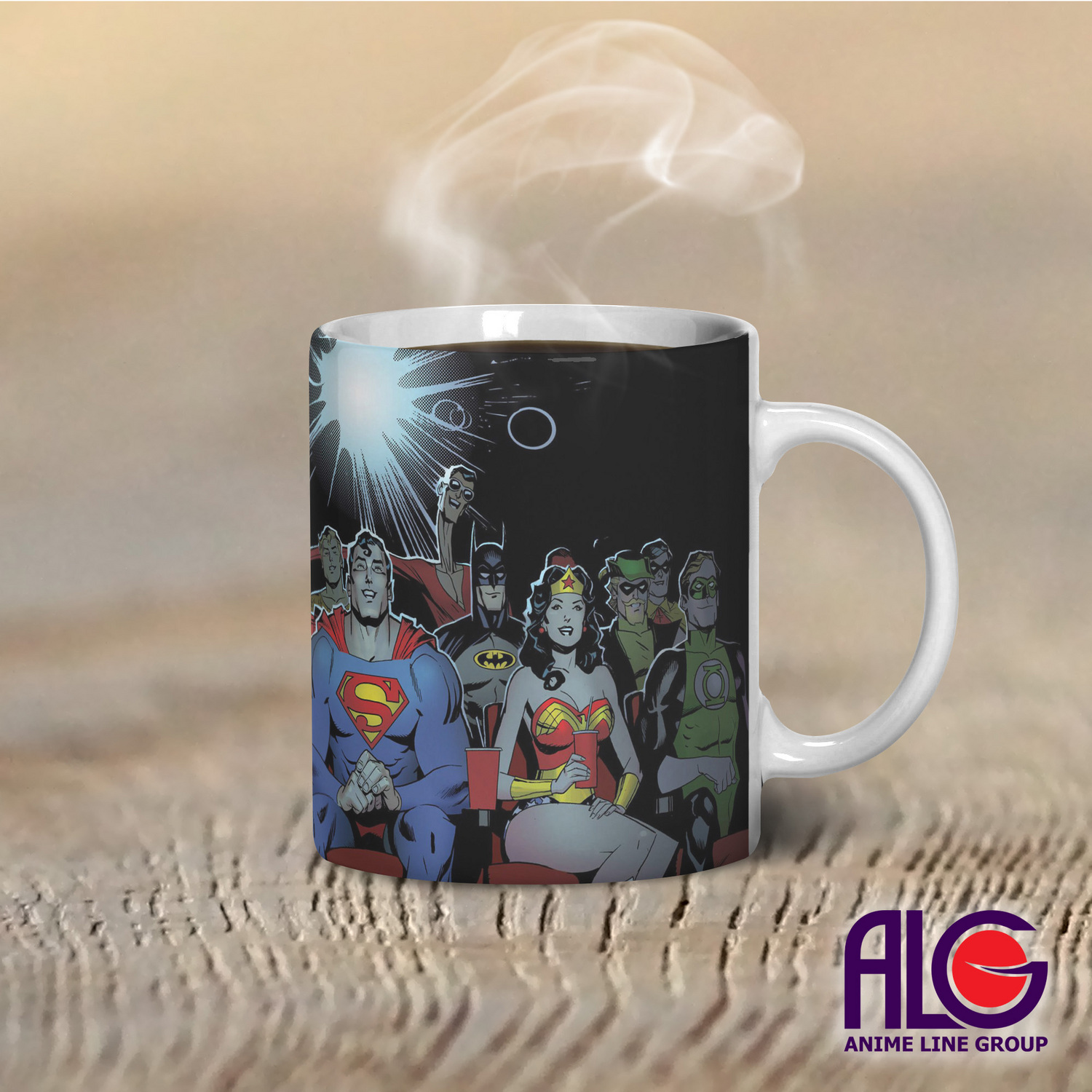 Чашка Superheroes