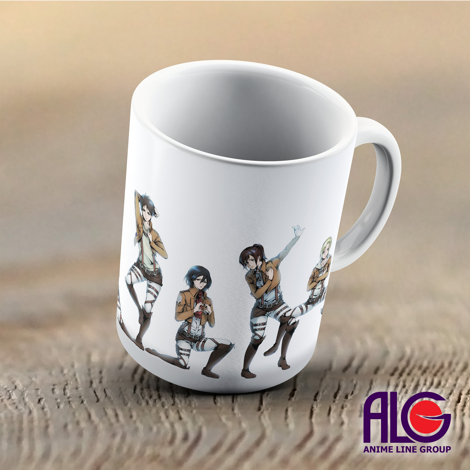 Чашка Shingeki No Kyojin