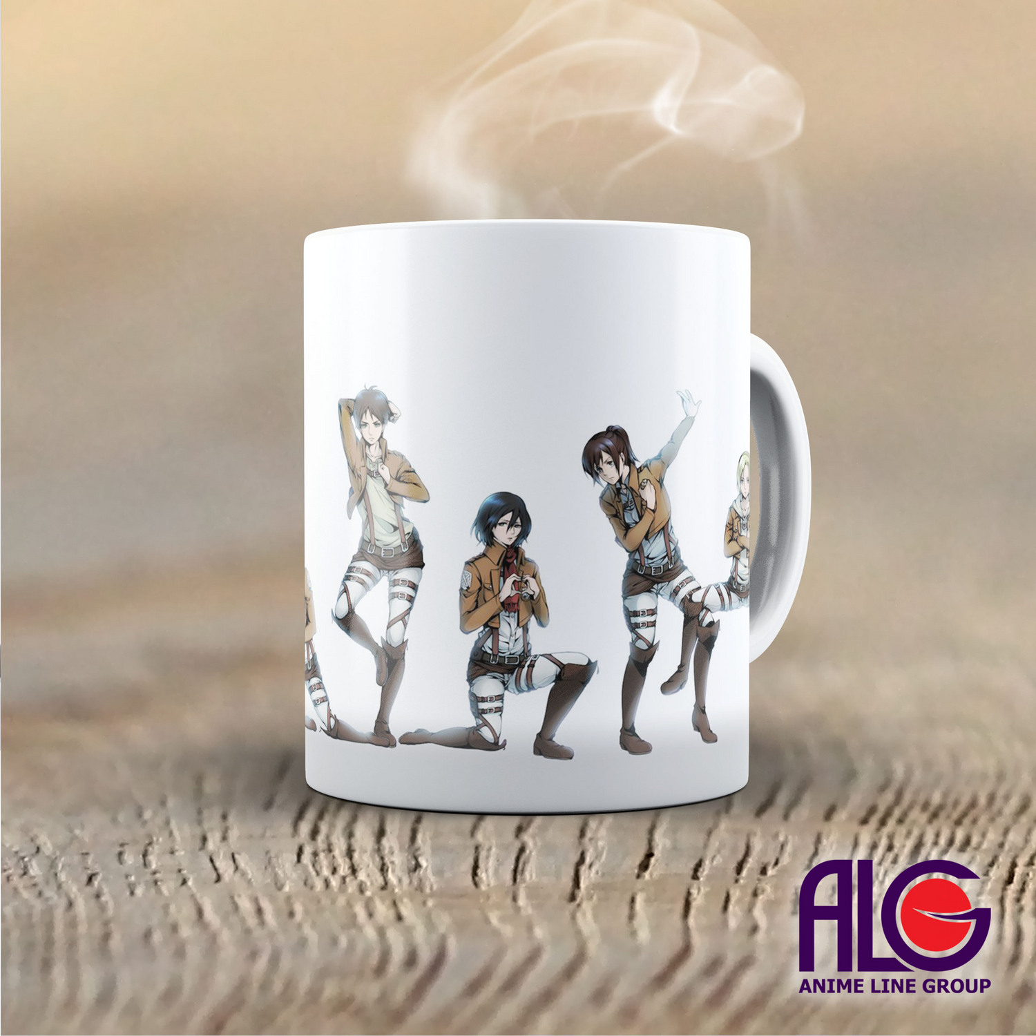 Чашка Shingeki No Kyojin