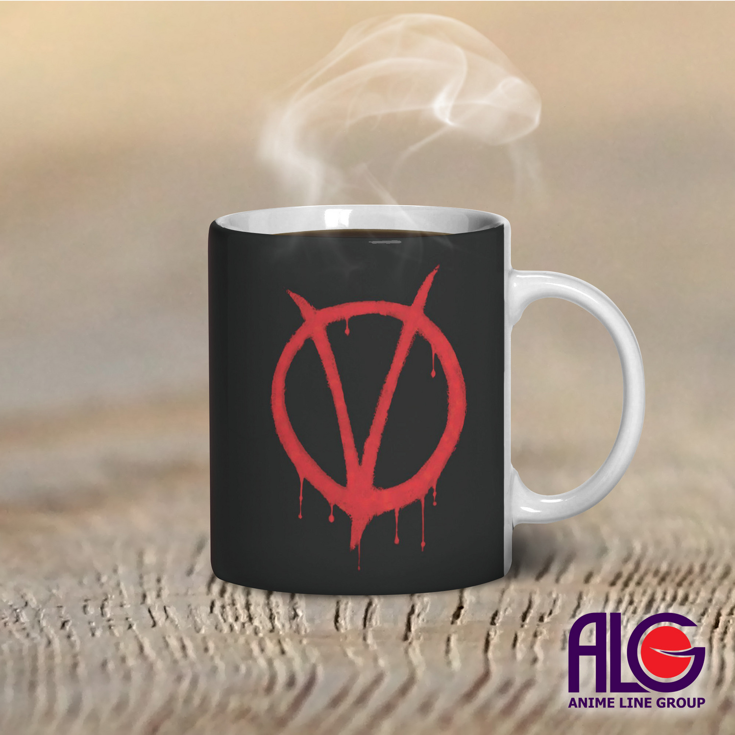 Чашка V for Vendetta