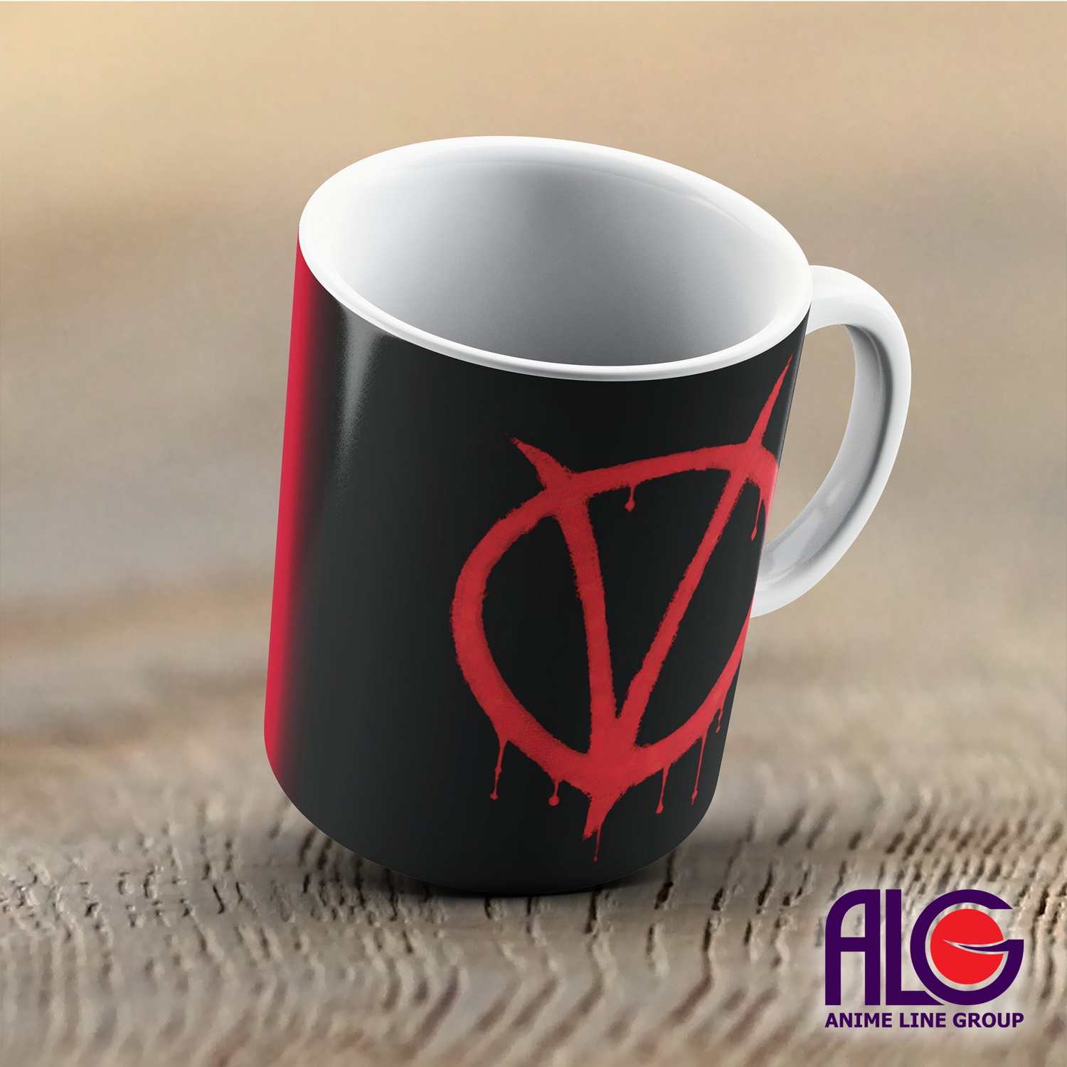Чашка V for Vendetta