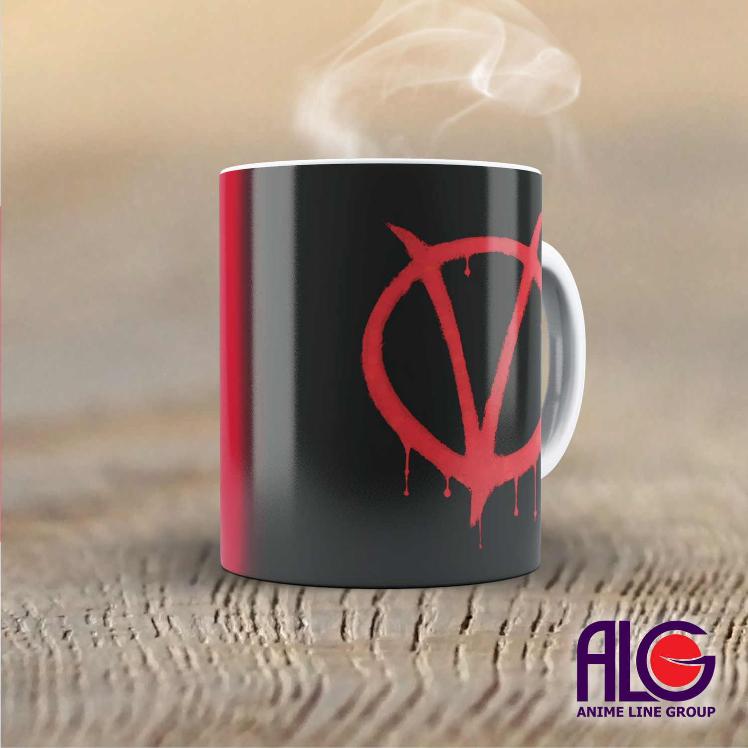 Чашка V for Vendetta
