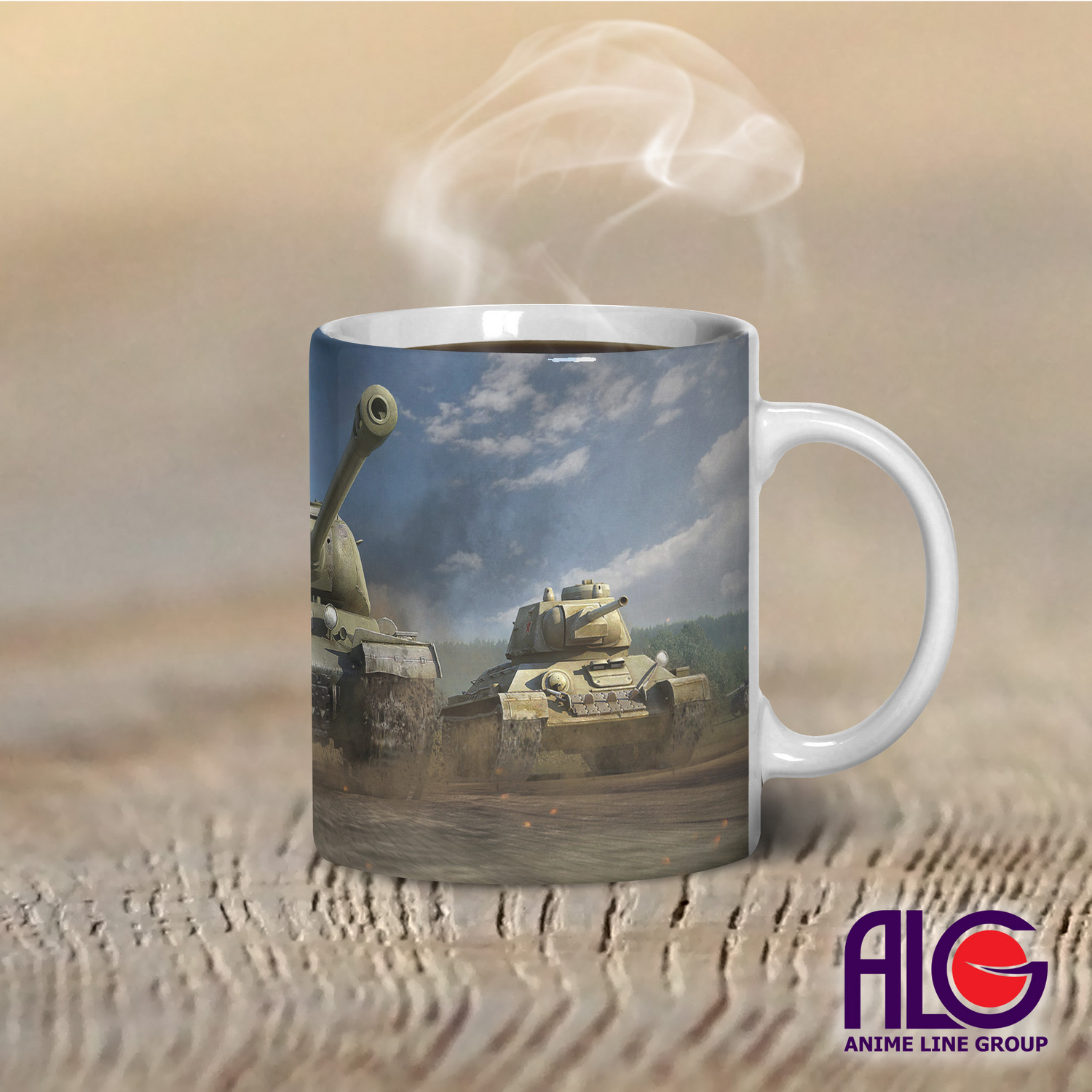 чашка WoT