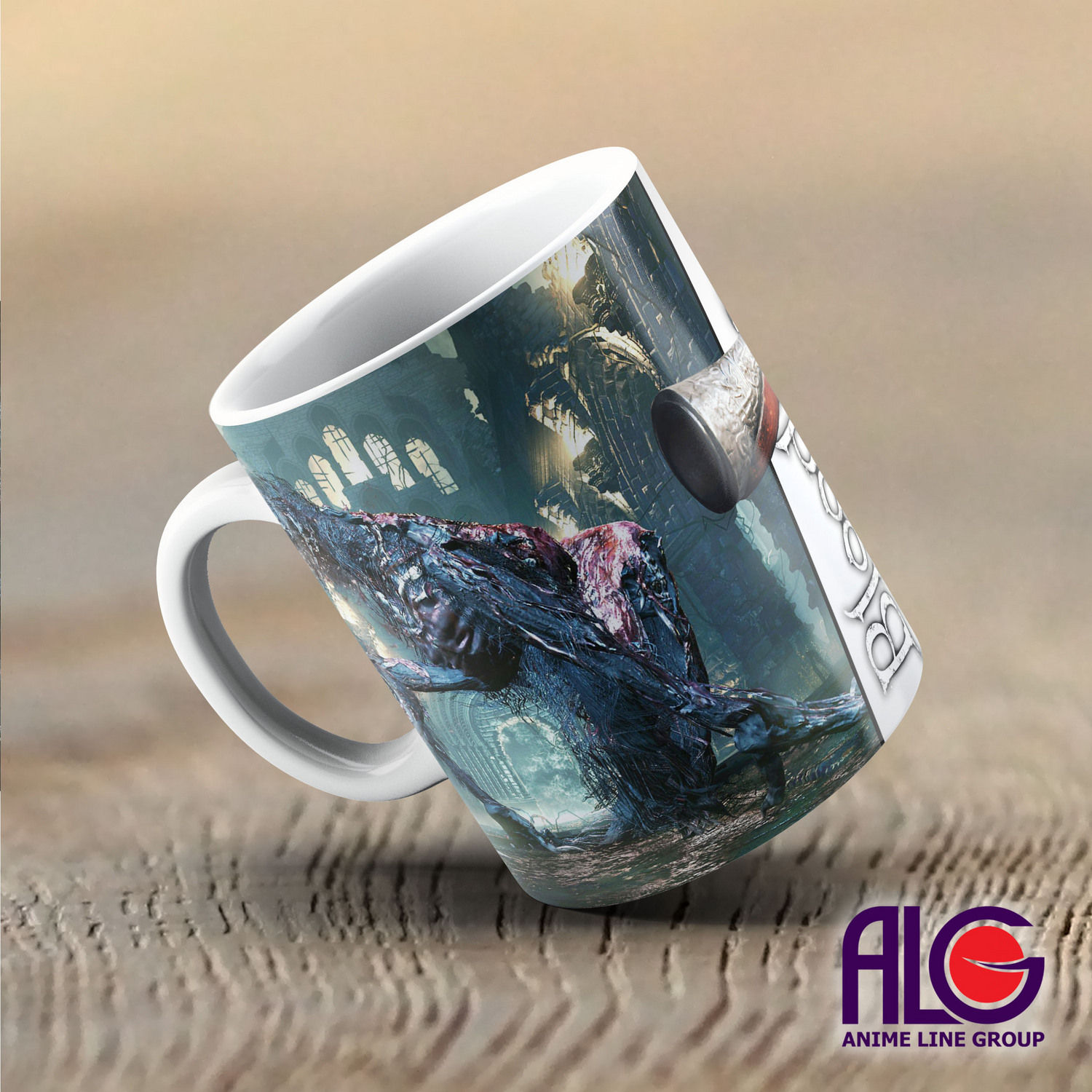чашка Bloodborne