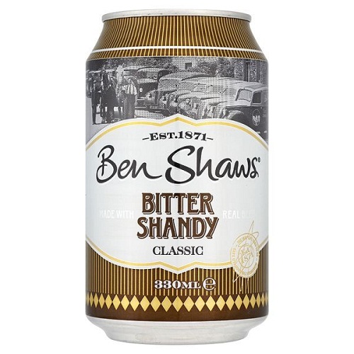 Ben Shaws Bitter Shandy Безалкогольний пивний лимонад (банка 330 мл)