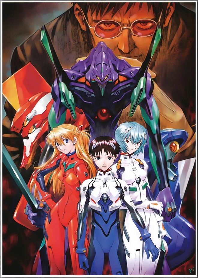 Плакати А3 Evangelion / Євангеліон 009