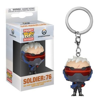 Брелок-фигурка Funko Солдат-76 | Soldier: 76 Overwatch