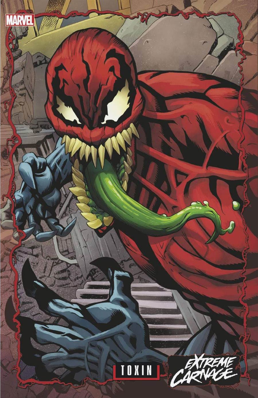 Extreme Carnage. Toxin #1 Cover B Variant Jeff Johnson Connecting Cover One Shot