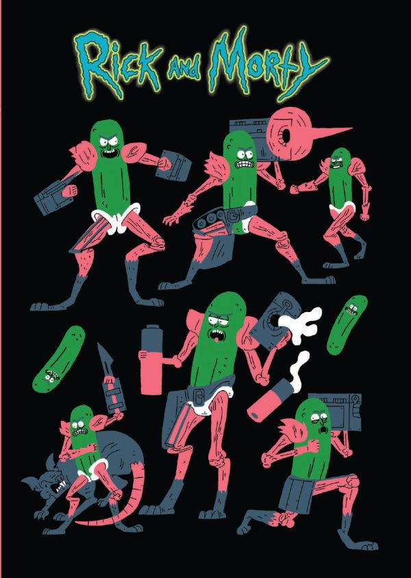 Блокнот Огурчик Рик (Рик и Морти) | Pickle Rick (Rick and Morty)