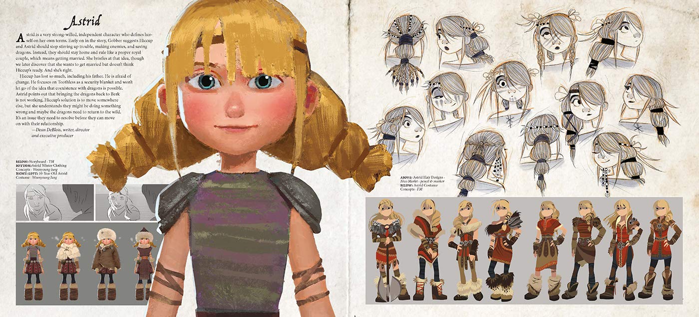 The Art of How to Train Your Dragon. The Hidden World HC