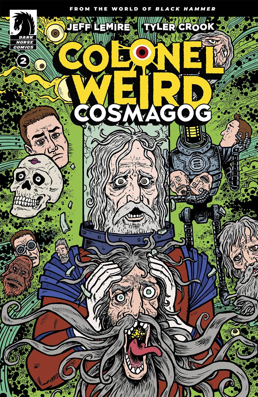 Colonel Weird. Cosmagog #2 Cover B Variant Evan Dorkin & Sarah Dyer Cover