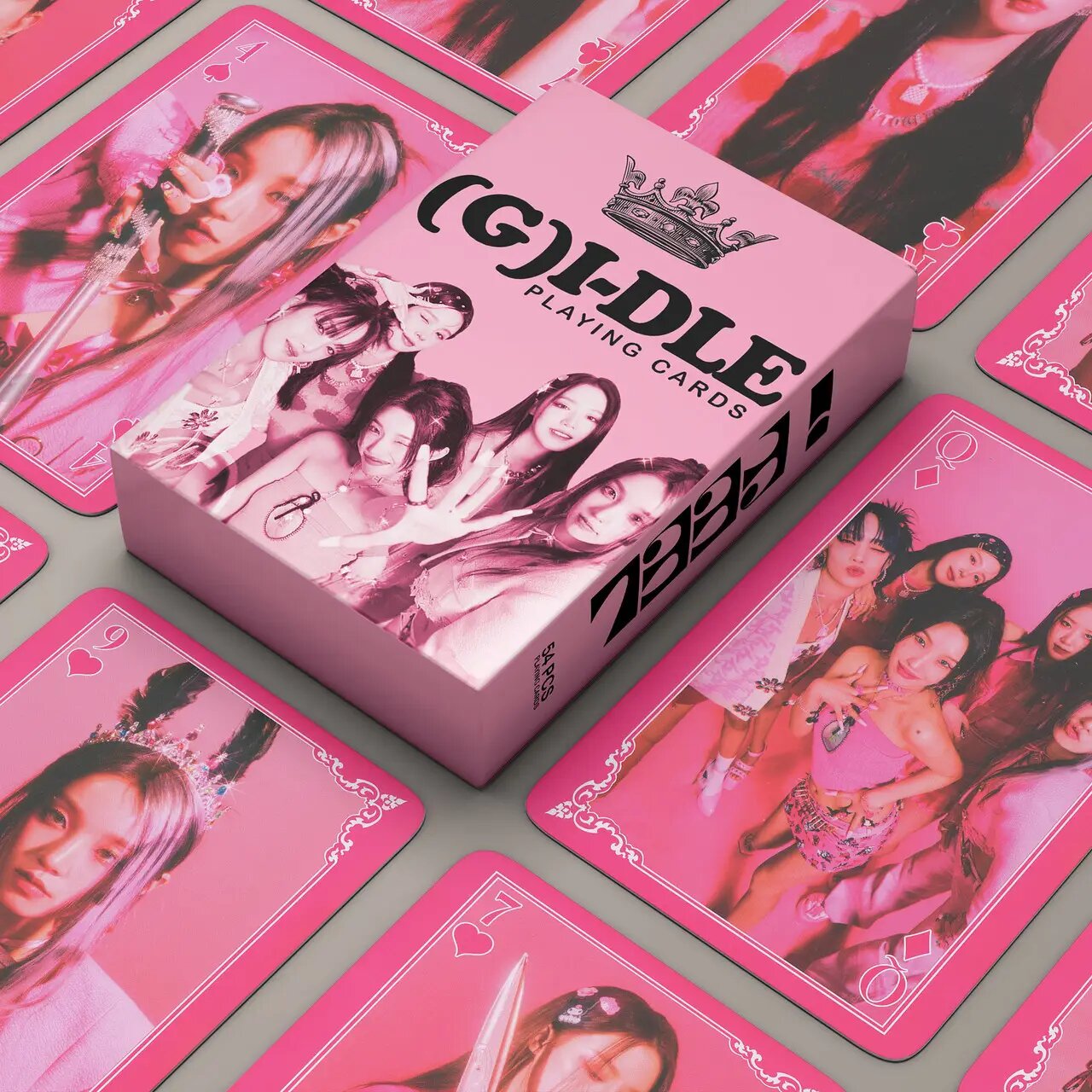 Игровые карты Playing Card (G)I-DLE I Feel, 54 штуки
