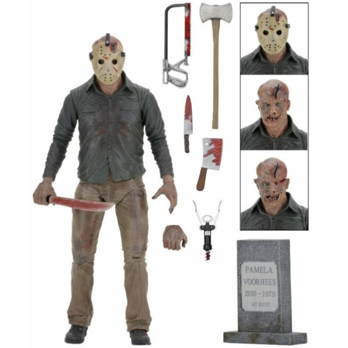 Фігурка NECA Джейсон Вурхиз (Пятница, 13-е: Остання глава) | Jason Voorhees (Friday the 13th: The Final Chapter)