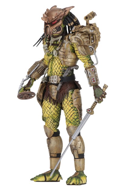 Фігурка NECA Хижак Старійшина Золотий Ангел | Ultimate Elder The Golden Angel Predator 2