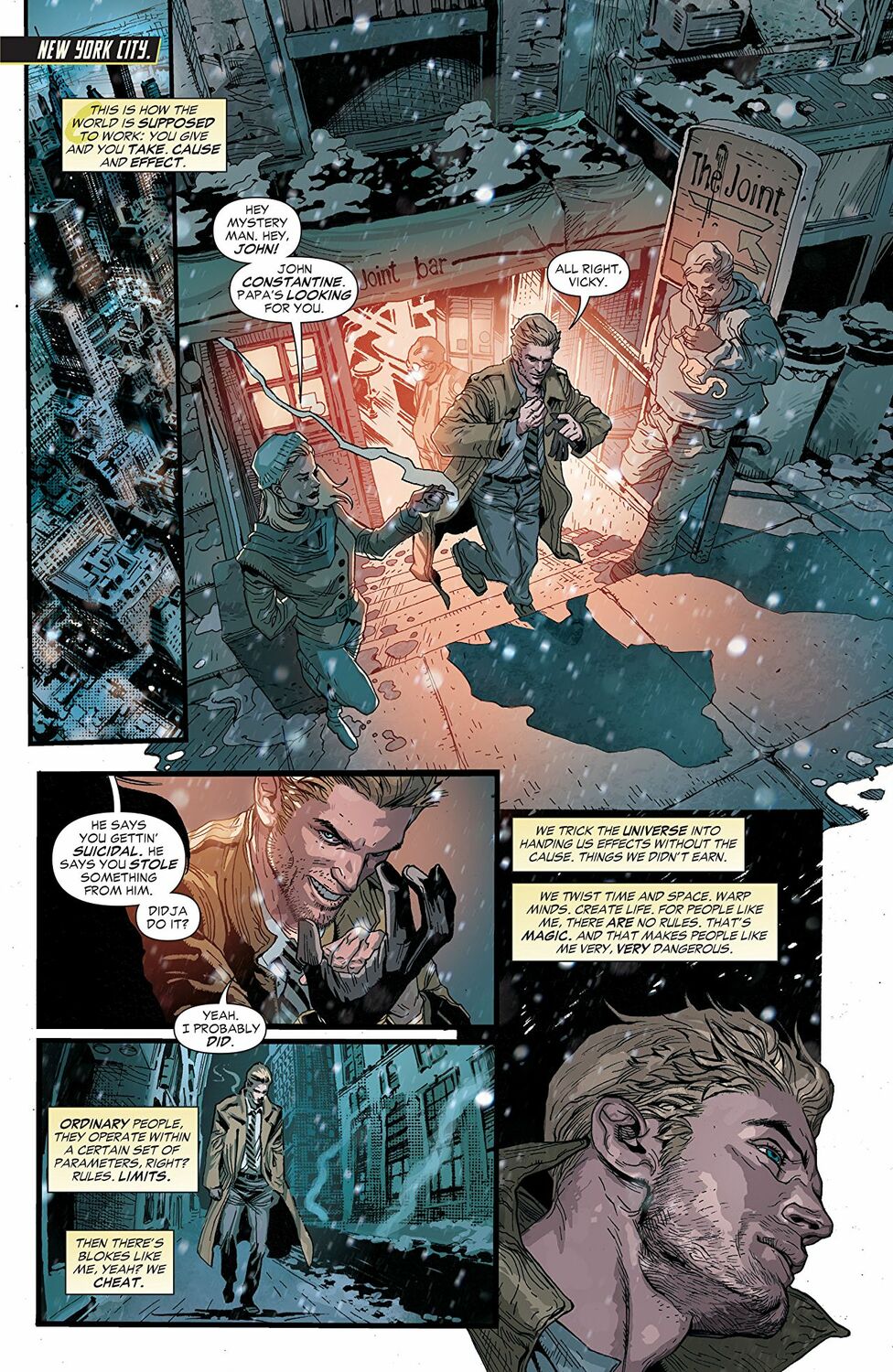Constantine. Vol. 1: The Spark and The Flame TPB