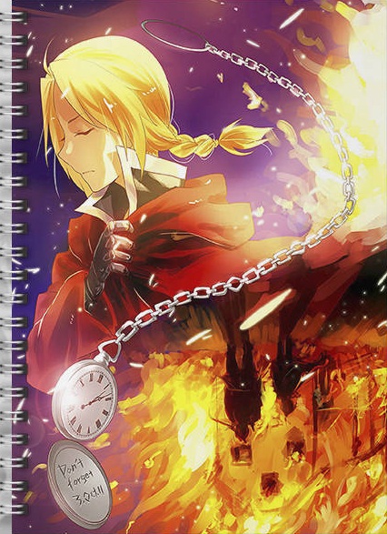 Скетчбук Сталевий Алхімік | Fullmetal Alchemist
