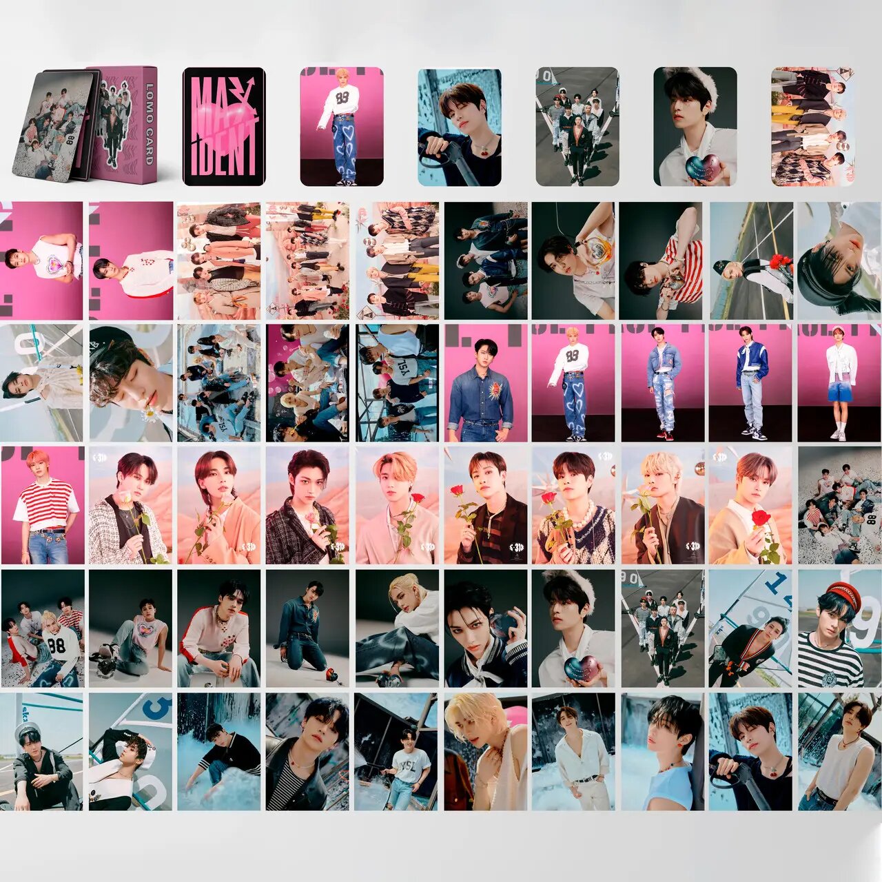 Ломо Карти Lomo Card Stray Kids MAXIDENT 50 шт.