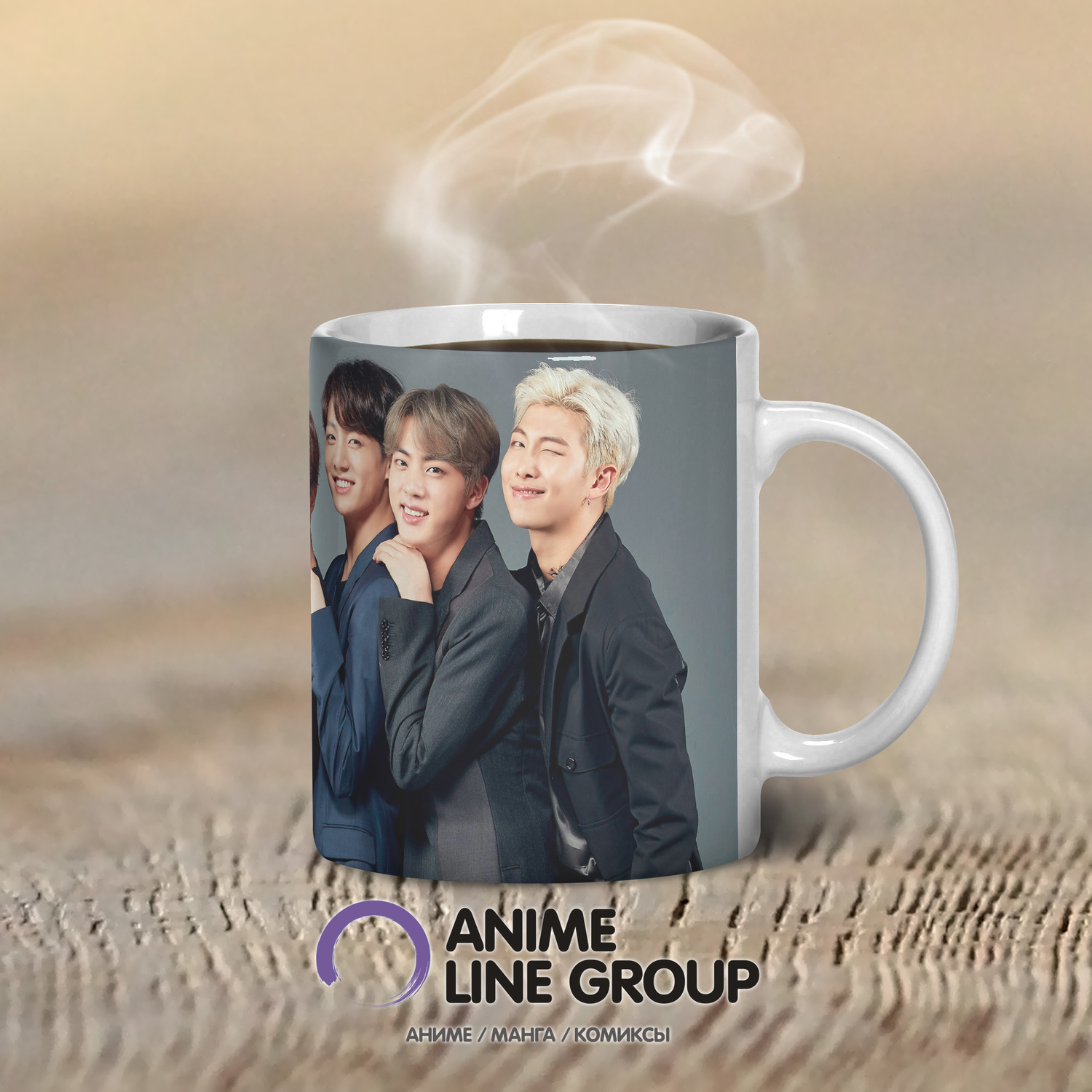 чашка BTS