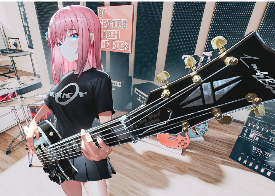 Плакаты A3 Bocchi the Rock / Одиночка-рокер! 002