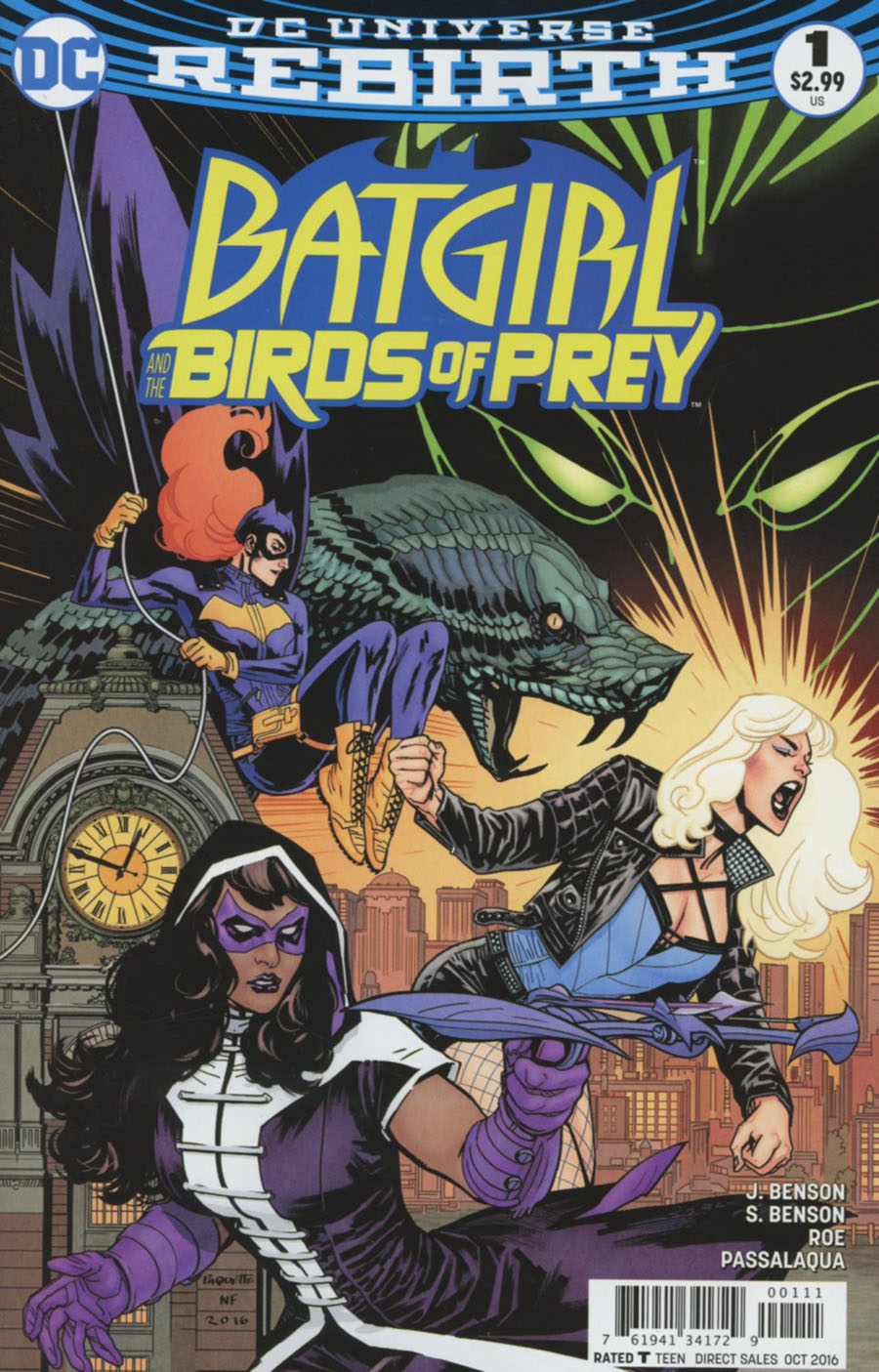Batgirl and the Birds of Prey #1 Cover A Regular Yanick Paquette Cover