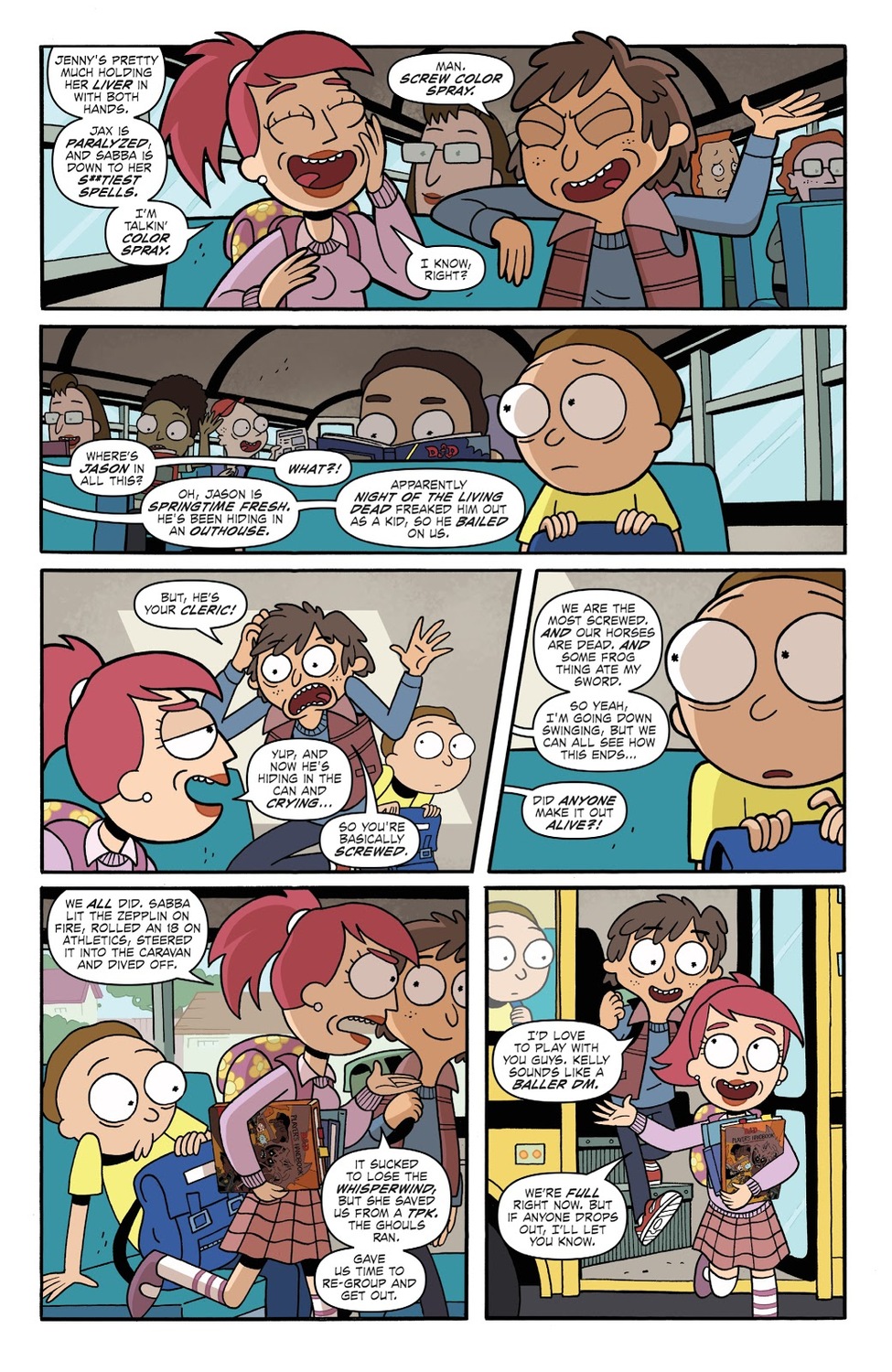 Rick and Morty vs. Dungeons & Dragons TPB