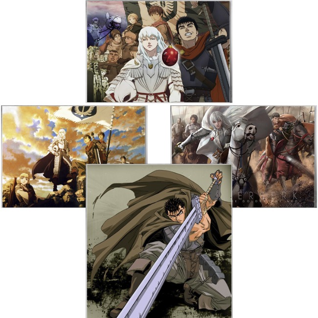 Плакати А3 Berserk / Берсерк 003