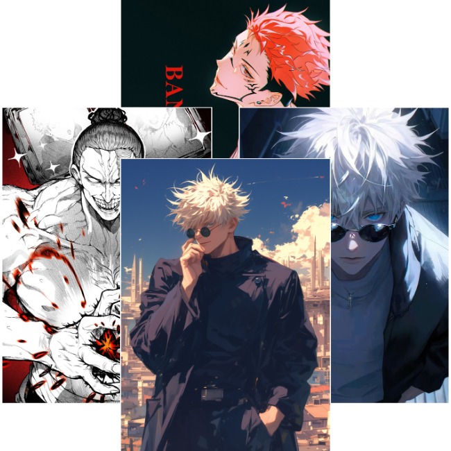 Плакаты A3 Jujutsu Kaisen / Магическая битва 040