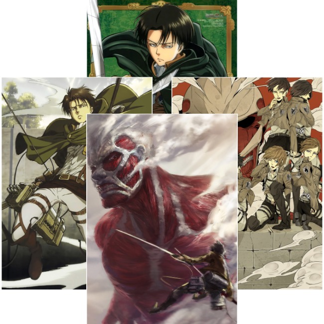 Плакаты A3 Attack on Titan / Атака Титанов 020