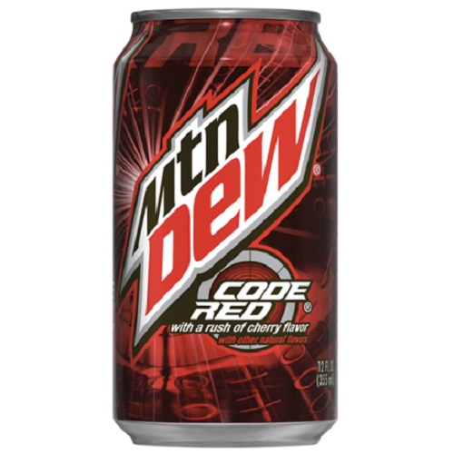 Mountain Dew Code Red Вишня (банка 355 мл)