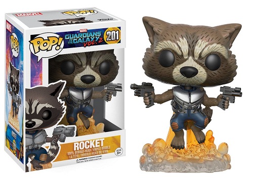 Фігурка-башкотряс Funko Реактивний Їжак Стражі Галактики 2 | Rocket Raccoon Guardians of the Galaxy Vol. 2