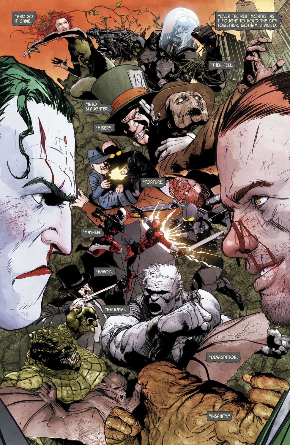 DC Universe Rebirth. Batman #25-32 («The War of Jokes and Riddles» complete story arc)