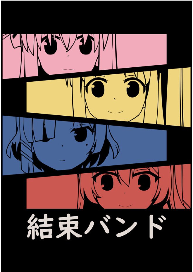 Плакаты A3 Bocchi the Rock / Одинокая рокерша! 010