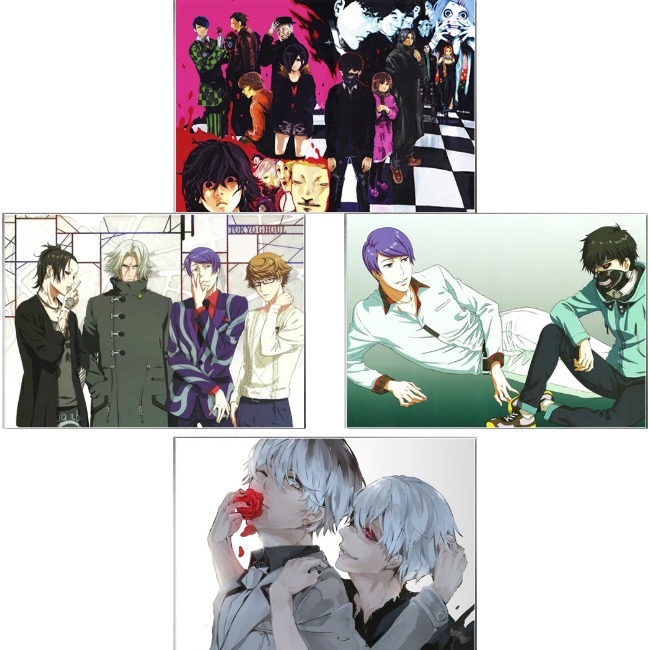 Плакаты А3 Tokyo Ghoul / Токийский гуль 002