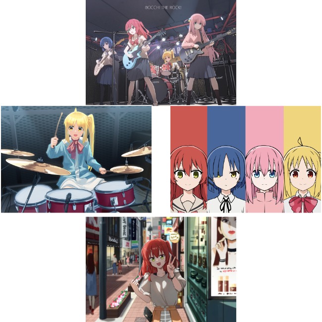 Плакаты A3 Bocchi the Rock / Одиночка-рокер! 003